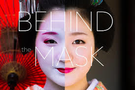 behind mask